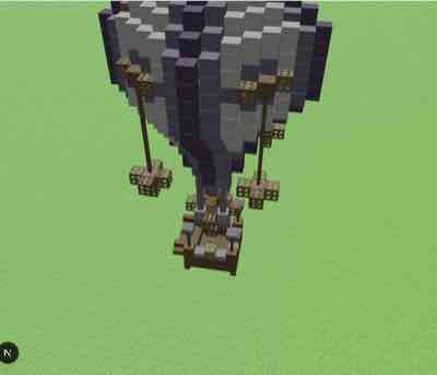 Dark Kingdom Small Airship