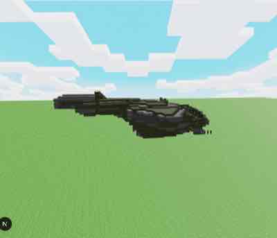 Futuristic Gunship