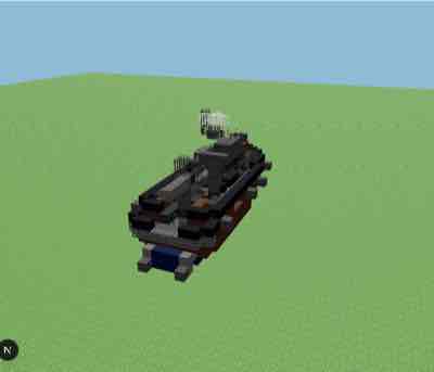 Medium Fire Department Boat