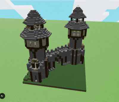 Rustic Medieval Town Gate