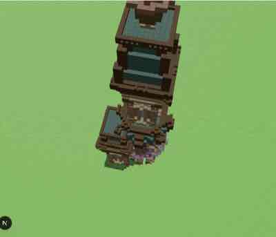 Steampunk Fantasy Tower House 2